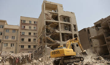 A view shows the aftermath of an Israeli strike on a building in Tehran, Iran, June 26, 2025. (REUTERS)