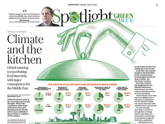 Climate and the Kitchen (Green & Blue)