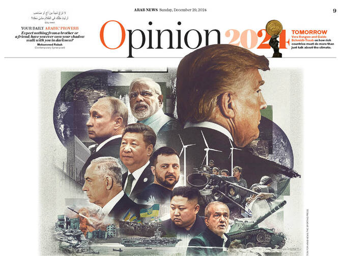 Arab News Opinion Year Ender 2025