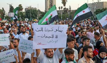 Massive demonstrations in Aleppo in rejection of foreign intervention in Syria’s internal affairs 