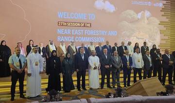 The 27th session of the Near East Forestry and Range Commission opened in Jeddah on Monday. (AN photo)