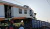 At least 5 people killed in a train crash in central India, official says