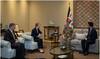 Jordanian king, UK foreign secretary discuss Gaza ceasefire