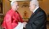 Pope Leo receives Palestinian president Abbas at Vatican