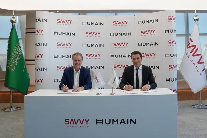 Savvy Games Group signs MoU with HUMAIN to expand use of AI across operations