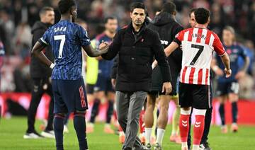 Sunderland snap Arsenal’s winning run in Premier League title twist