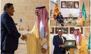 Saudi, Sri Lankan foreign ministers review ties in Riyadh meeting