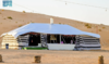 Bedouin tents preserving warm memories of heritage during winter